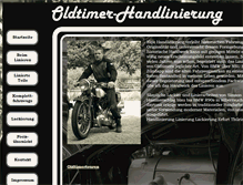 Tablet Screenshot of handlinierung.de